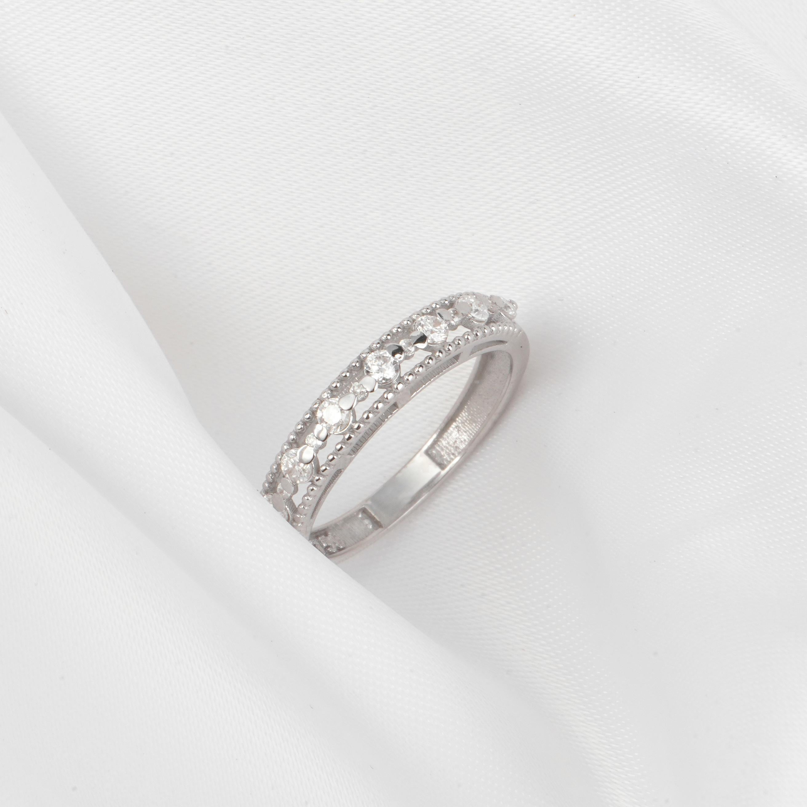 Bague de nuit étoilée en or massif 18K en vente 1