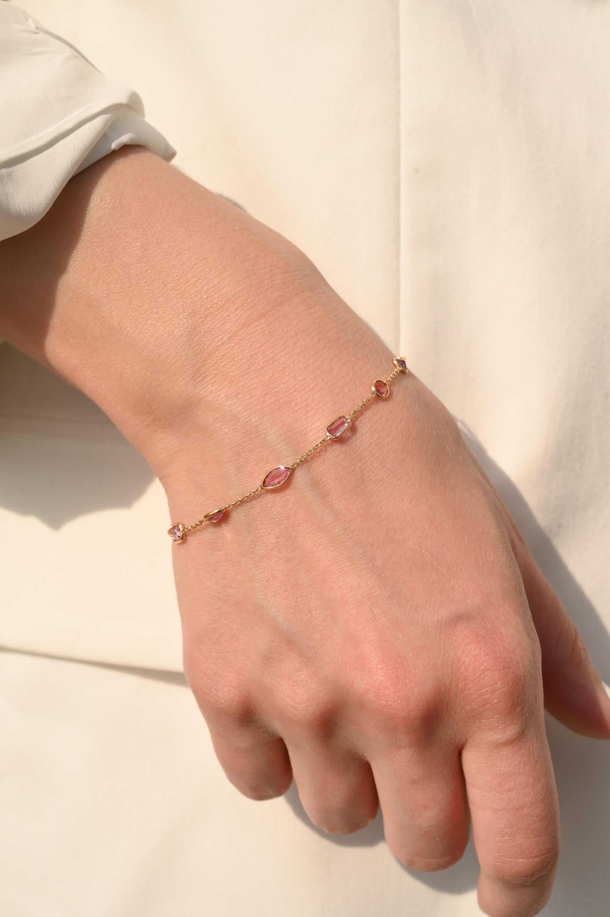 rose gold minimalist bracelet