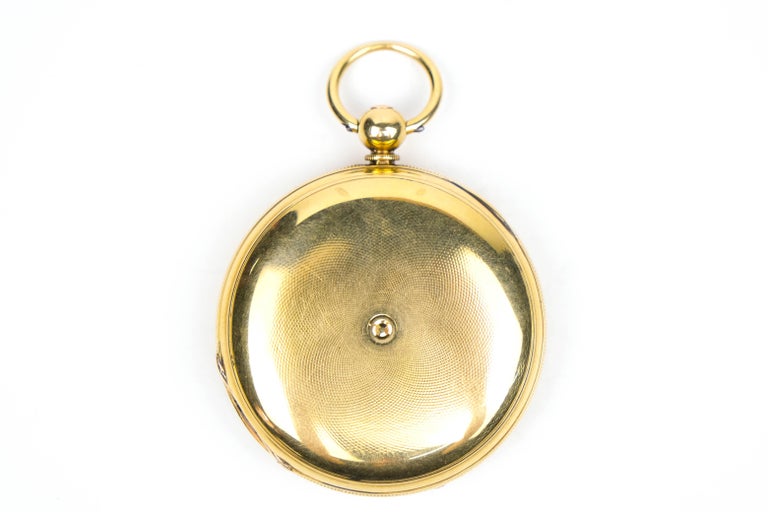 18 Karat Thos Russel And Son Pocket Watch For Sale At 1stdibs