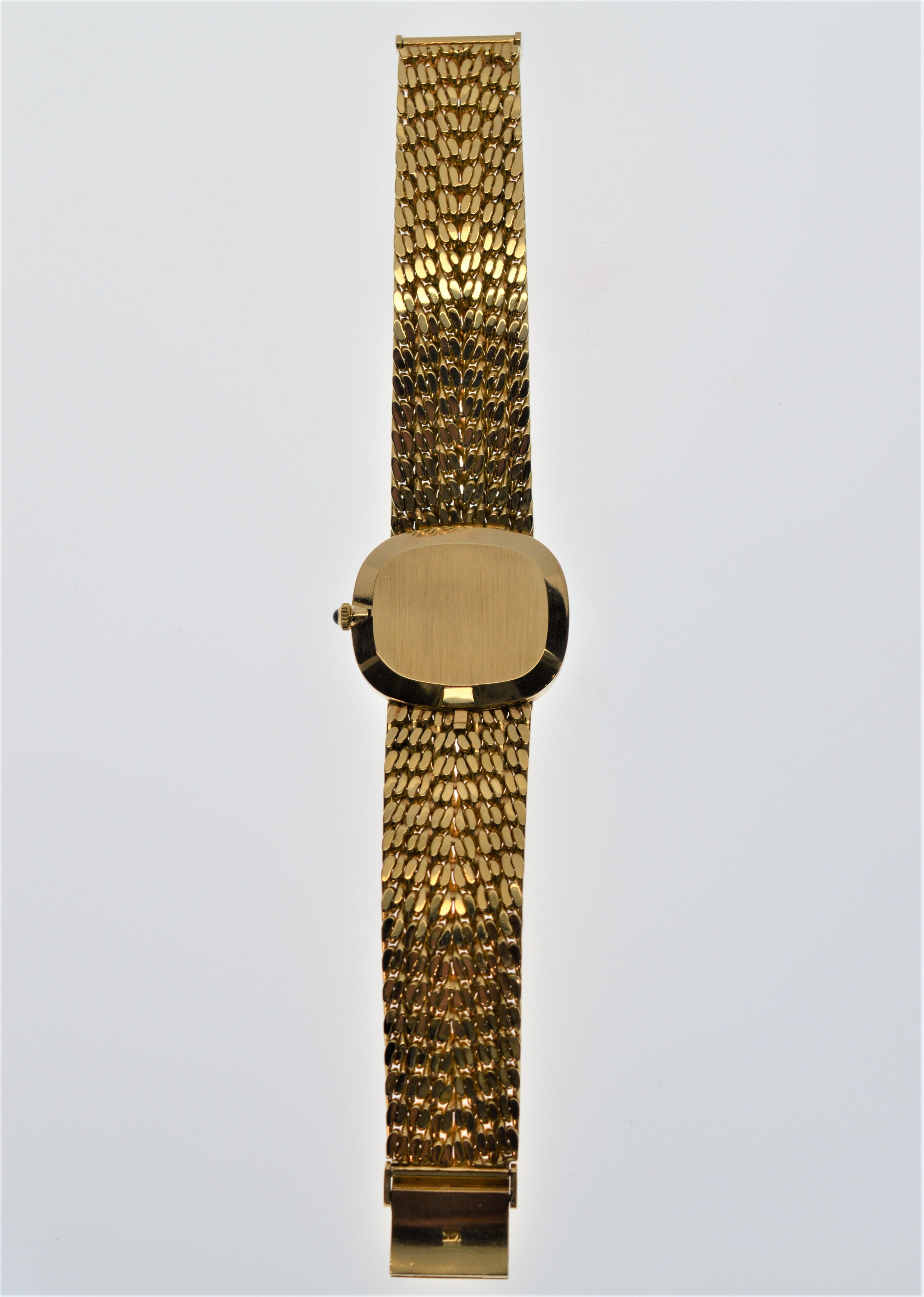 Tiffany & Co 18K Gelbgold Schweizer 17J Mechanische Uhr, Tiffany & Co   im Zustand „Gut“ im Angebot in Mount Kisco, NY