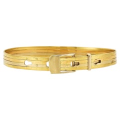 Oro 18k tricolore (giallo, bianco e rosa), firmato Italia