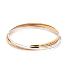18 Karat Tri-Gold Cartier Trinity-Armband