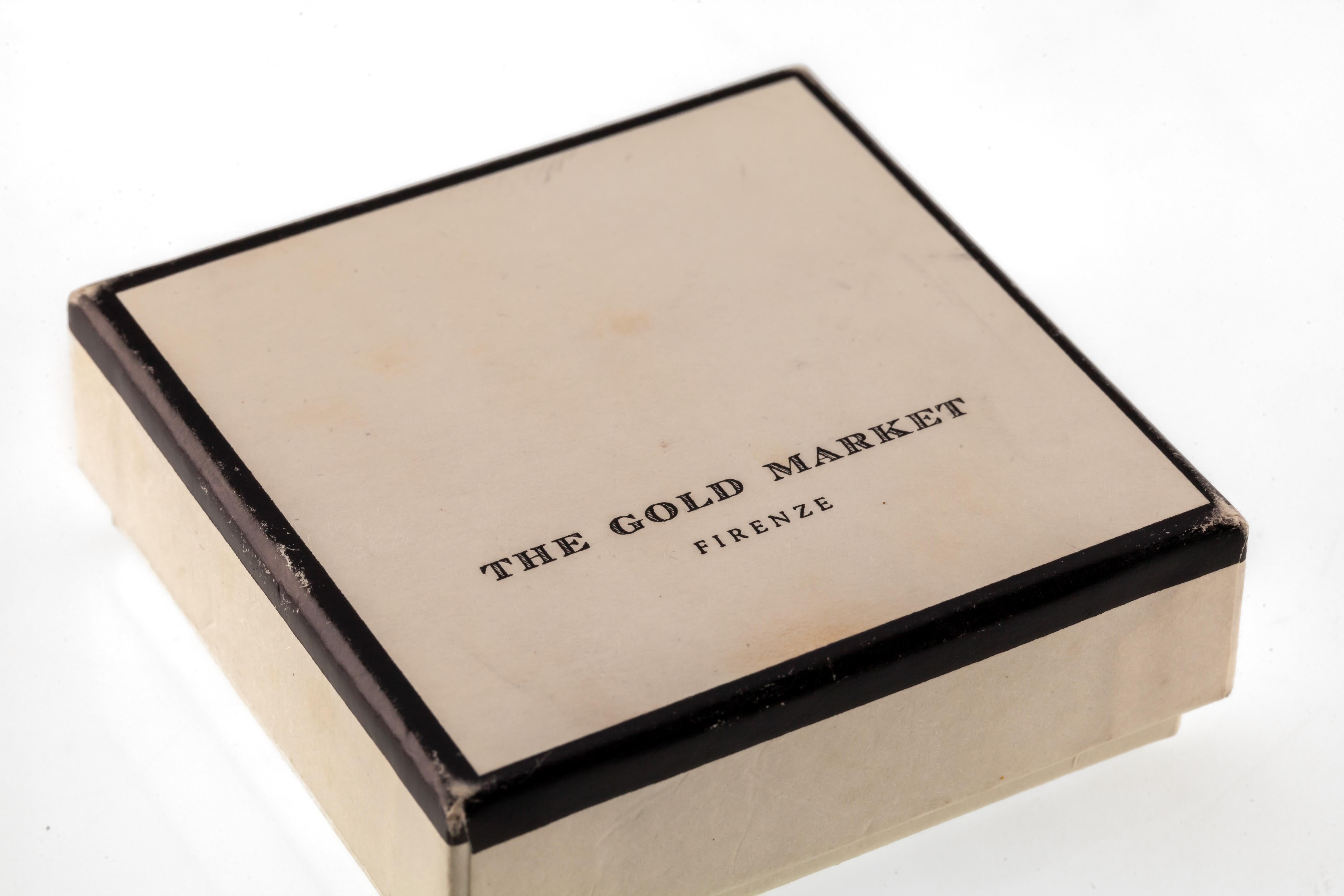 18k Two Tone Gold Expansion Ring/Bangle Bracelet by The Gold Market Firenze For Sale 4