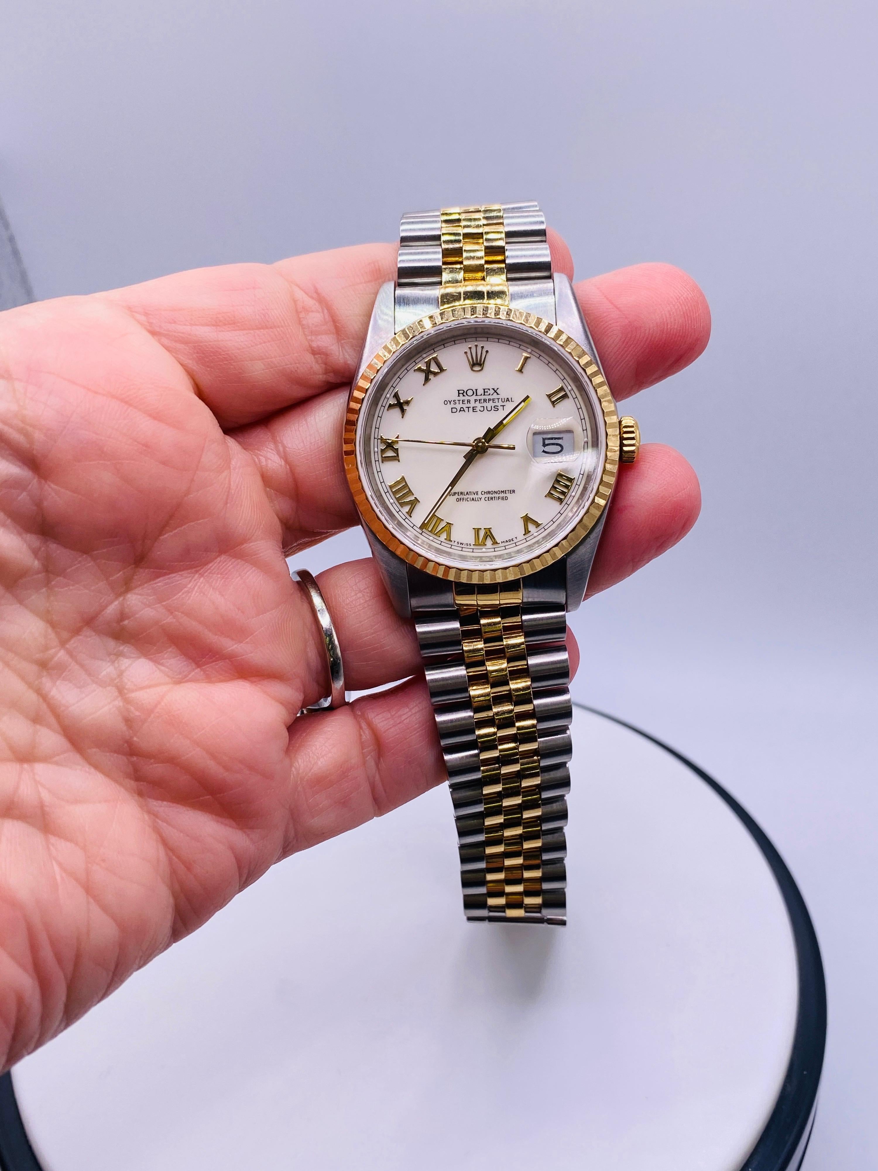 Rolex Gold Two-Tone DATEJUST Oyster Perpetual 1