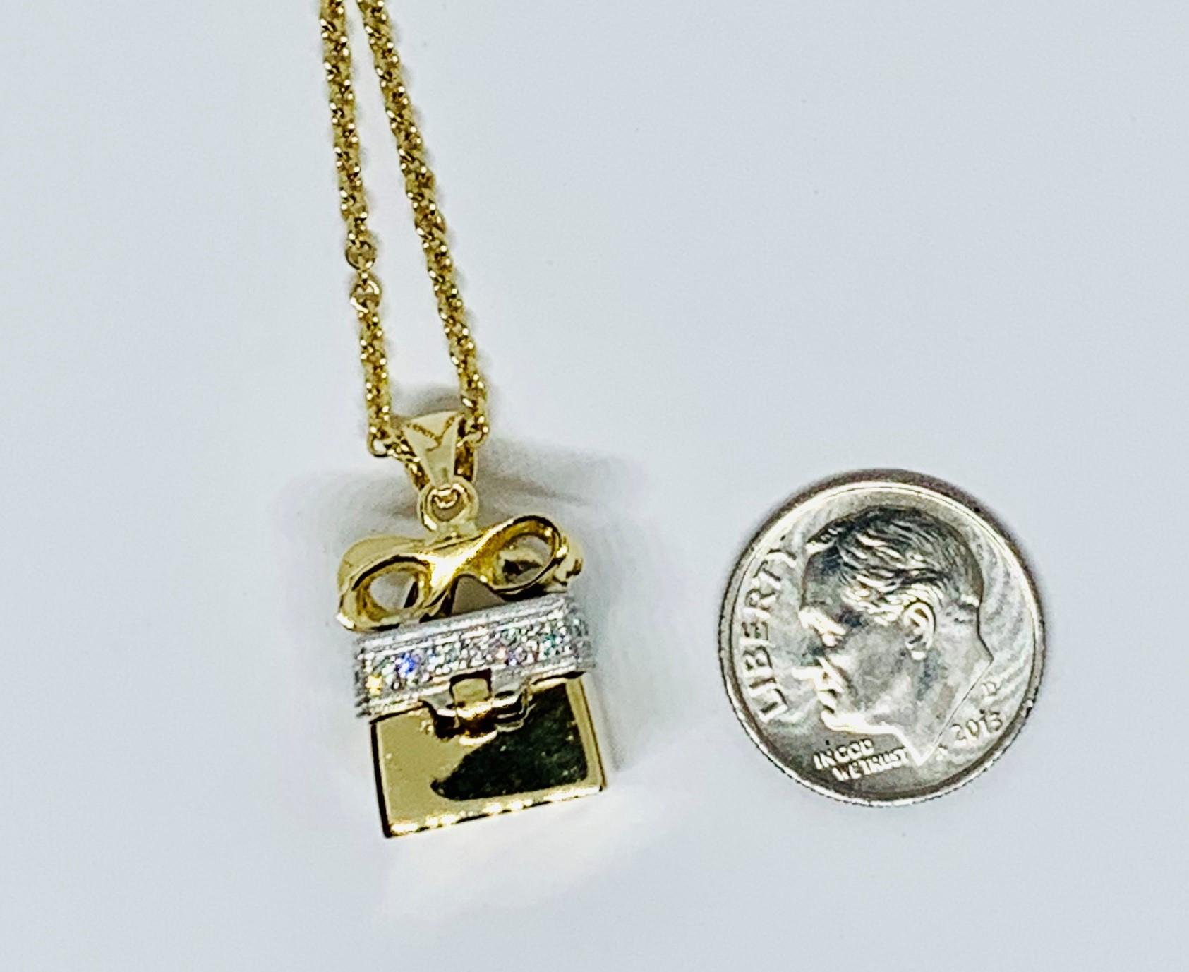 18k Two-toned Gold, Diamond 