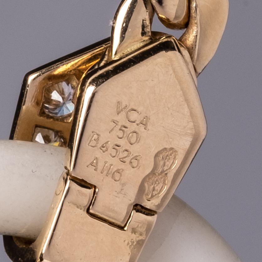 Brilliant Cut 18K Vintage Van Cleef Arpels Necklace
