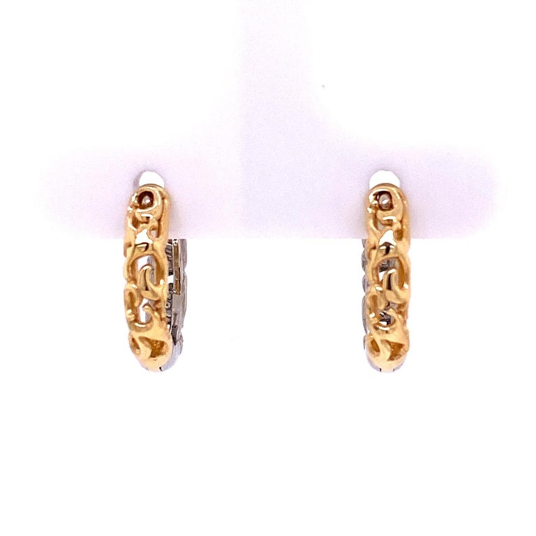 Scroll Inlay XL Hoop