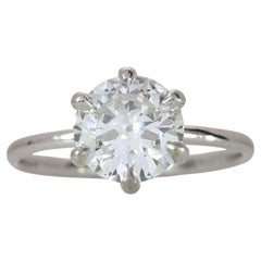 18K Weißgold 0,80ct Diamant Solitär Ring - IGI zertifiziert Verlobungsring