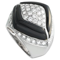 18K White Gold 0.94ct Diamond Ring MF28-011626