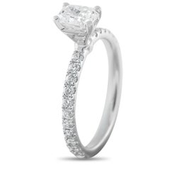 18K Weißgold 1,03ct Diamant Ring MF05-020226