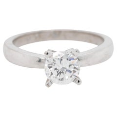 18k White Gold 1.05ct E VS1 Round Brilliant Diamond Engagement Ring