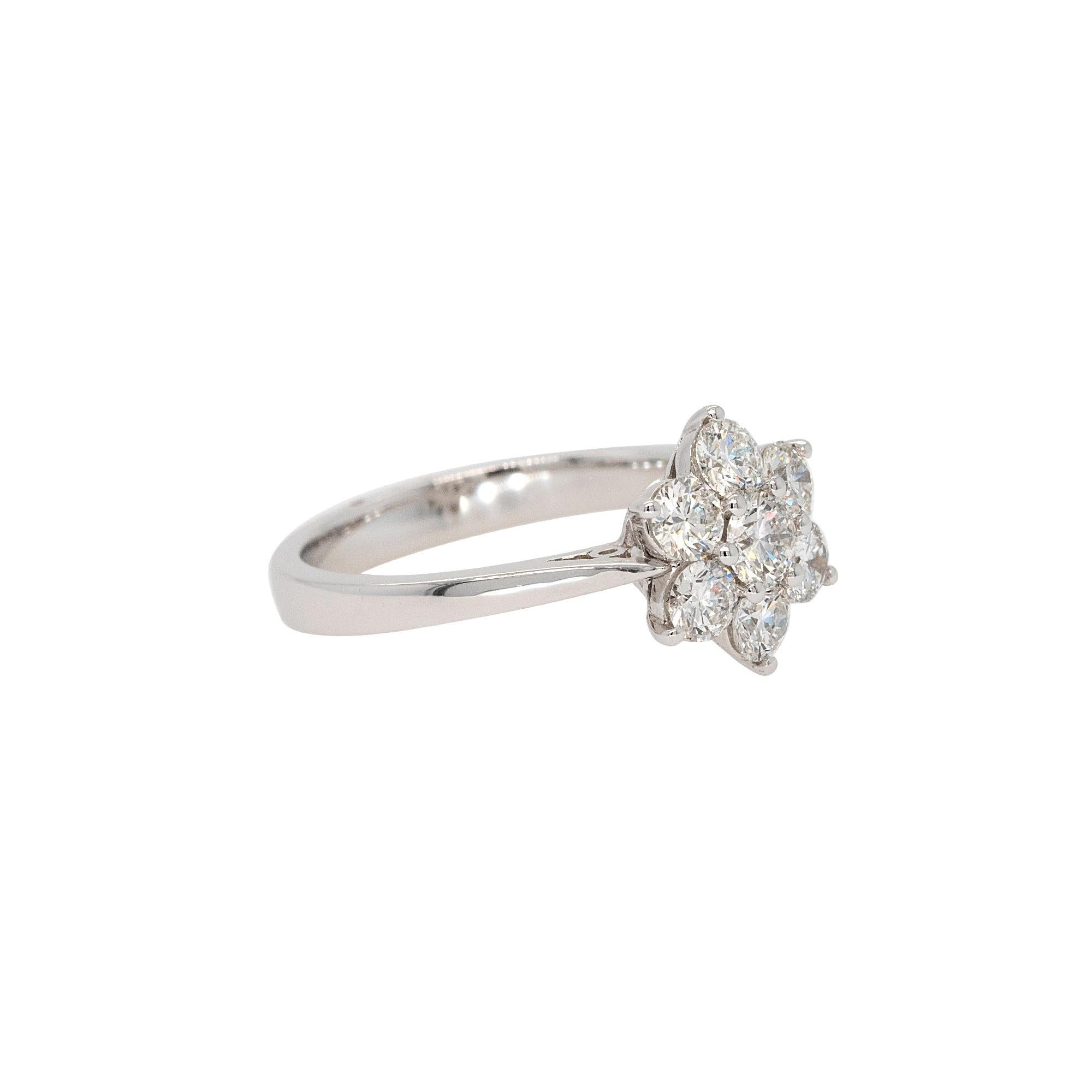 Diamond Details:
1.06ct Round Brilliant Natural Diamond
G Color VS Clarity
Ring Material: 18k White Gold
Ring Size: 6.5 (can be sized)
Measurements: 11.0mm x 6.0mm
Total Weight: 4.3g (2.8dwt)
This item comes with a presentation box!
SKU: