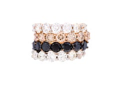 Alessa 3mm Eternity Half Stack 18 Karat White Gold Essentials Collection
