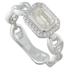 18K White Gold 1.15ct Diamond Ring ALR-20063