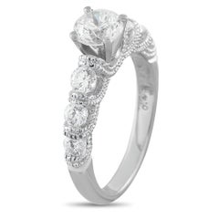 18K White Gold 1.17ct Diamond Ring MF19-070126