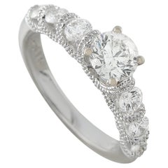 18K White Gold 1.17ct Diamond Ring MF19-070126