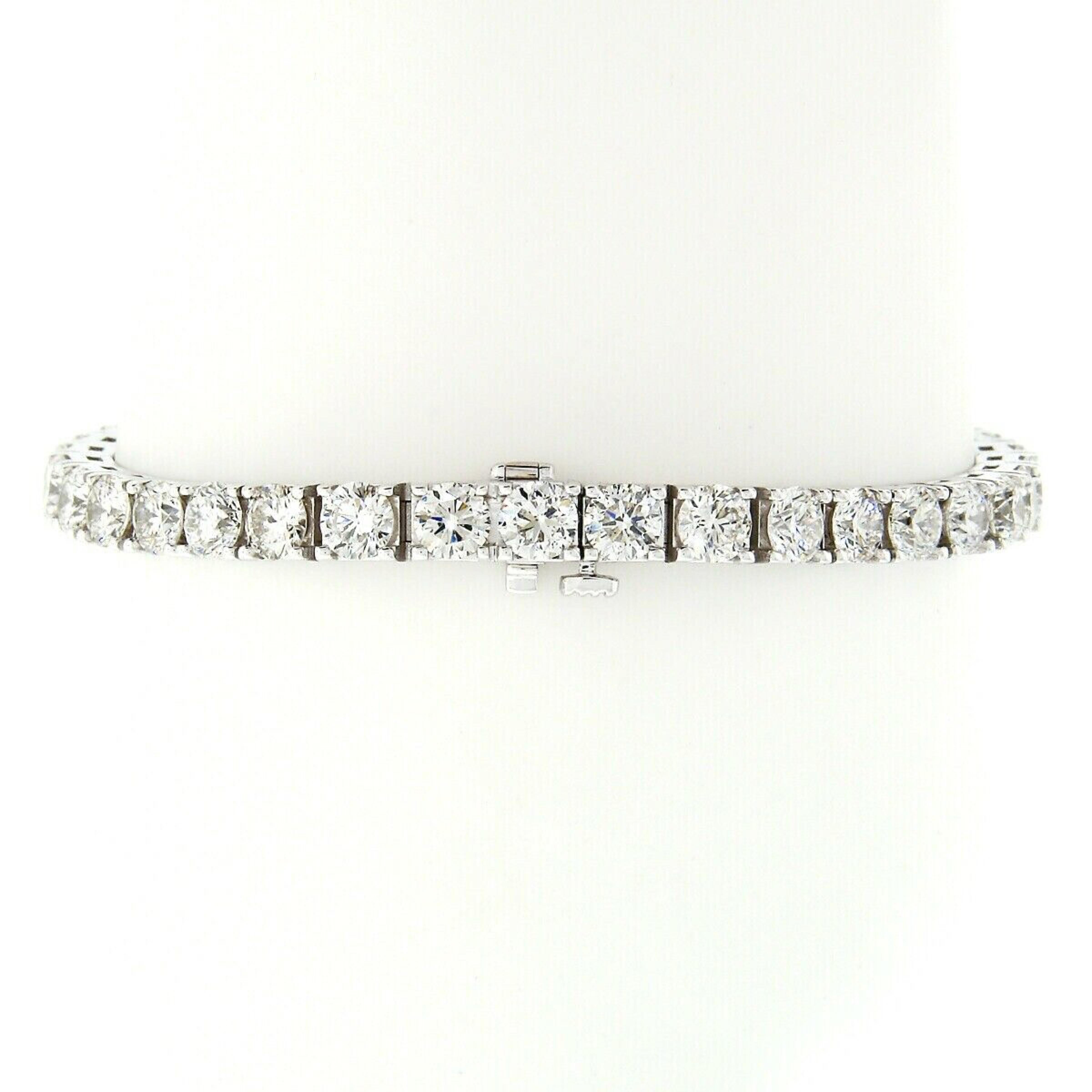 large diamond tennis bracelet