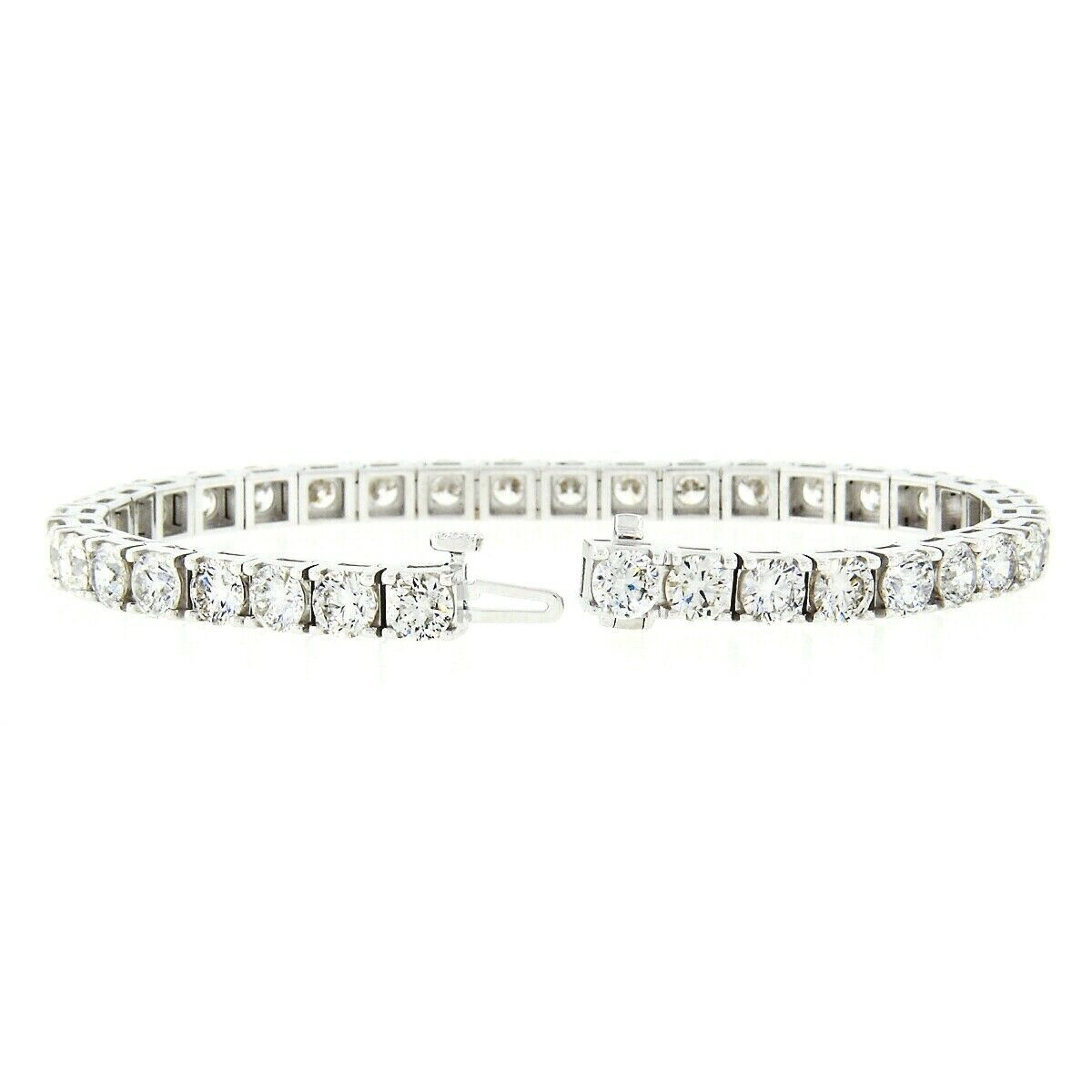 large diamond tennis bracelet