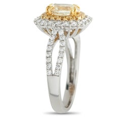 18K White Gold 1.30ct Diamond Ring MF19-043026