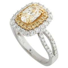 18K White Gold 1.30ct Diamond Ring MF19-043026