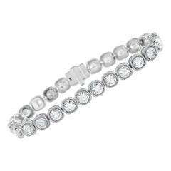 18K White Gold 13.40ct Diamond Bracelet ALB-19299-1 18K White Gold 13.40ct Diamond Bracelet ALB-19299-1