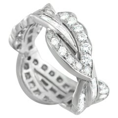 18K White Gold 1.46ct Diamond Ring MF36-011626