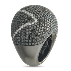 18K White Gold 15.58ct Diamond Ring MF39-012926