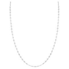18K White Gold 1.65ct Diamond Necklace
