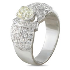 18K White Gold 1.70ct Diamond Ring MF14-062926