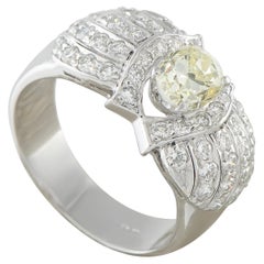 18K White Gold 1.70ct Diamond Ring MF14-062926