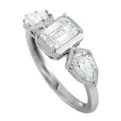 18K White Gold 1.76ct Diamond Ring ALR19794-1