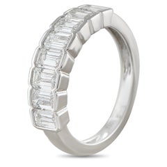 Anello in oro bianco 18 carati con diamante da 1,80 carati ALR-21067