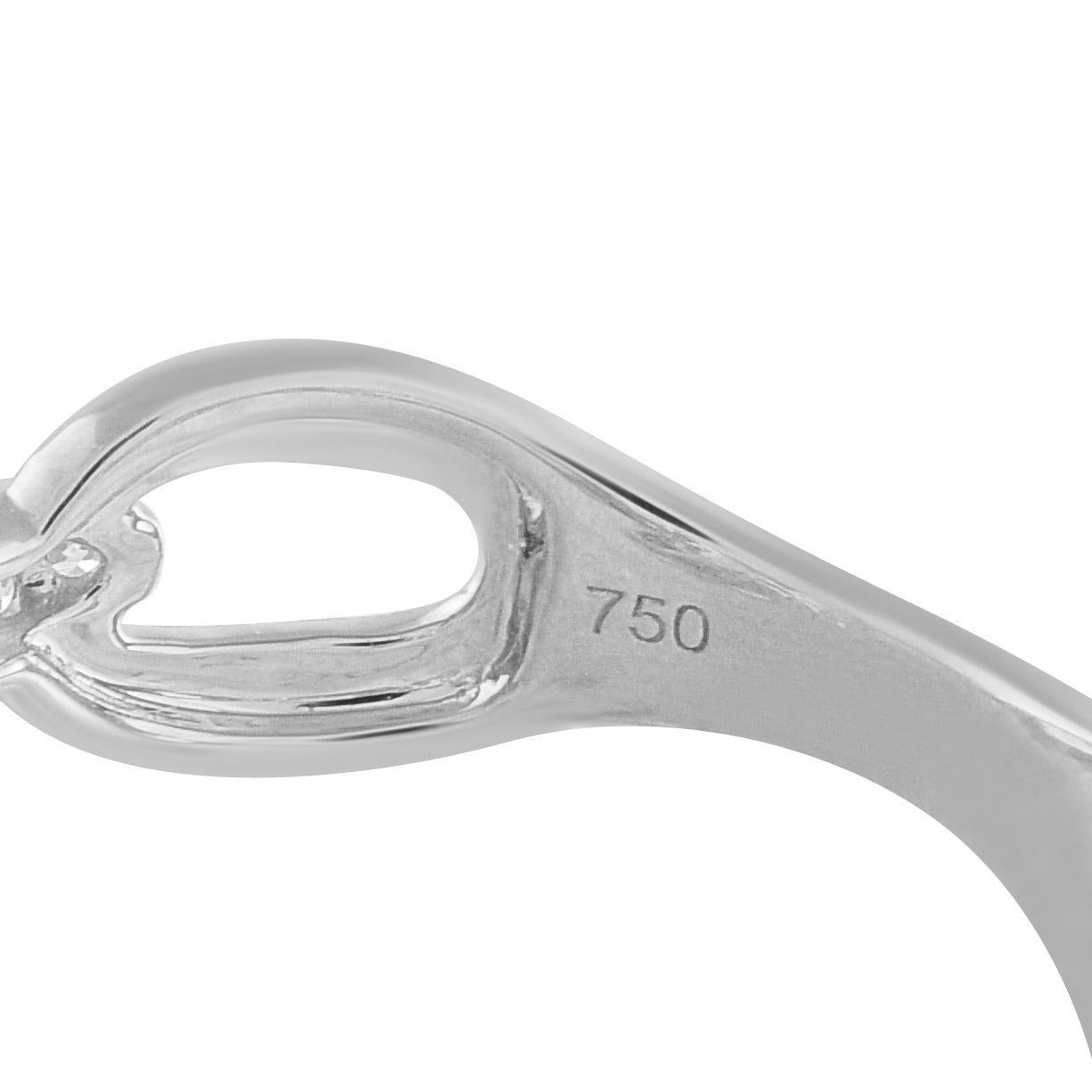 Anello in oro bianco 18 carati con diamante da 1,80 carati In condizioni Nuovo a Southampton, PA