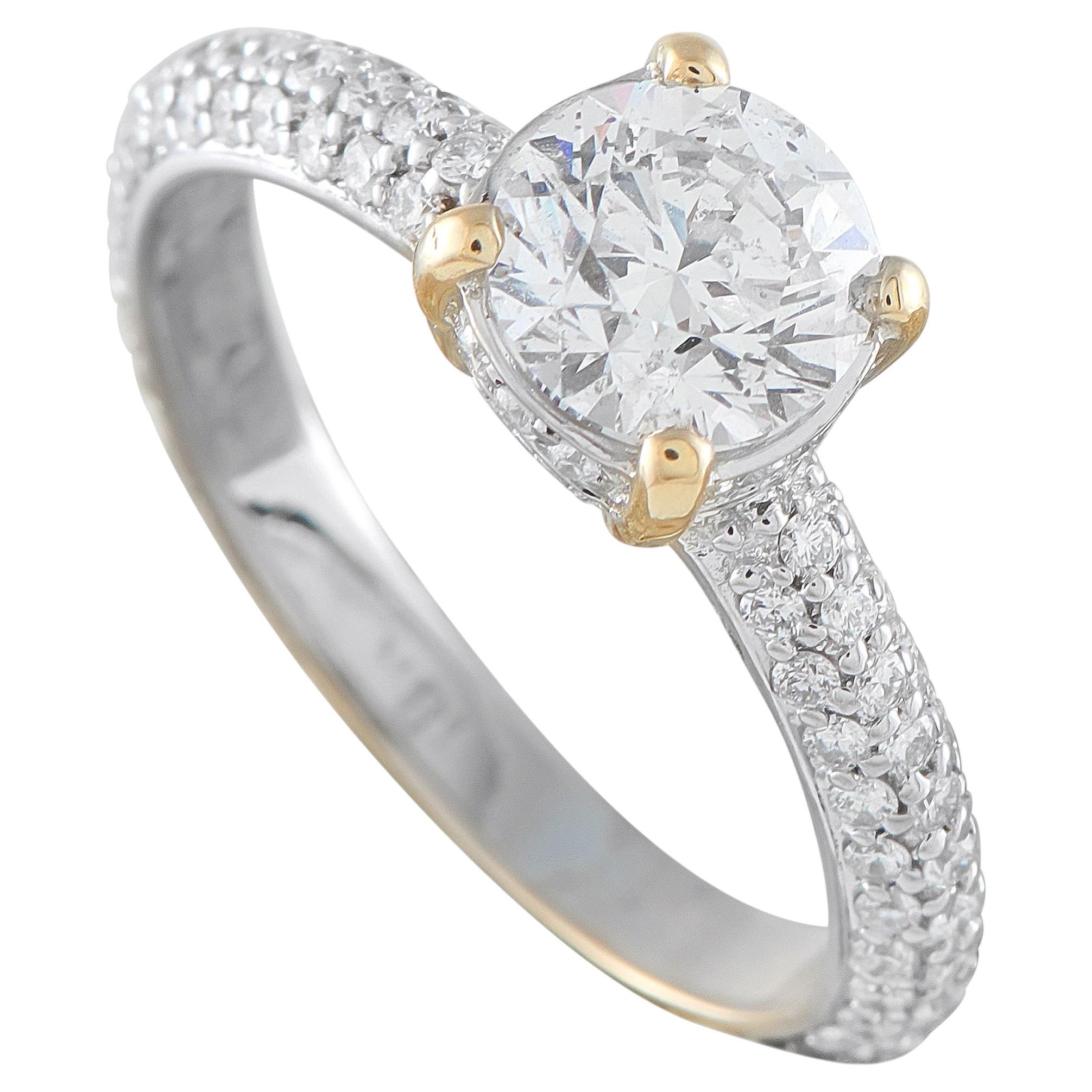 18K White Gold 1.82ct Diamond Ring MF24-051826