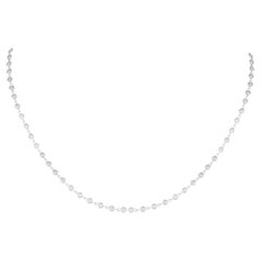 18K White Gold 1.90ct Diamond Necklace