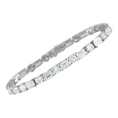 18K White Gold 19.85ct Diamond Tennis Bracelet ALB-18251 18K White Gold 19.85ct Diamond Tennis Bracelet ALB-18251