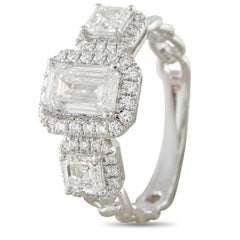 18K White Gold 2.01ct Diamond Ring ALR-20065