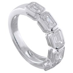 18K Weißgold 2,05ct Diamant 5-Stein-Ring ALR-19582