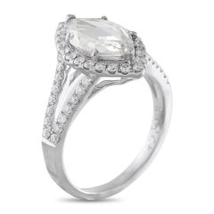 18K White Gold 2.13ct Diamond Ring MF11-050626
