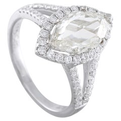 18K White Gold 2.13ct Diamond Ring MF11-050626