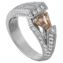 18K White Gold 2.22ct Diamond Ring #5302