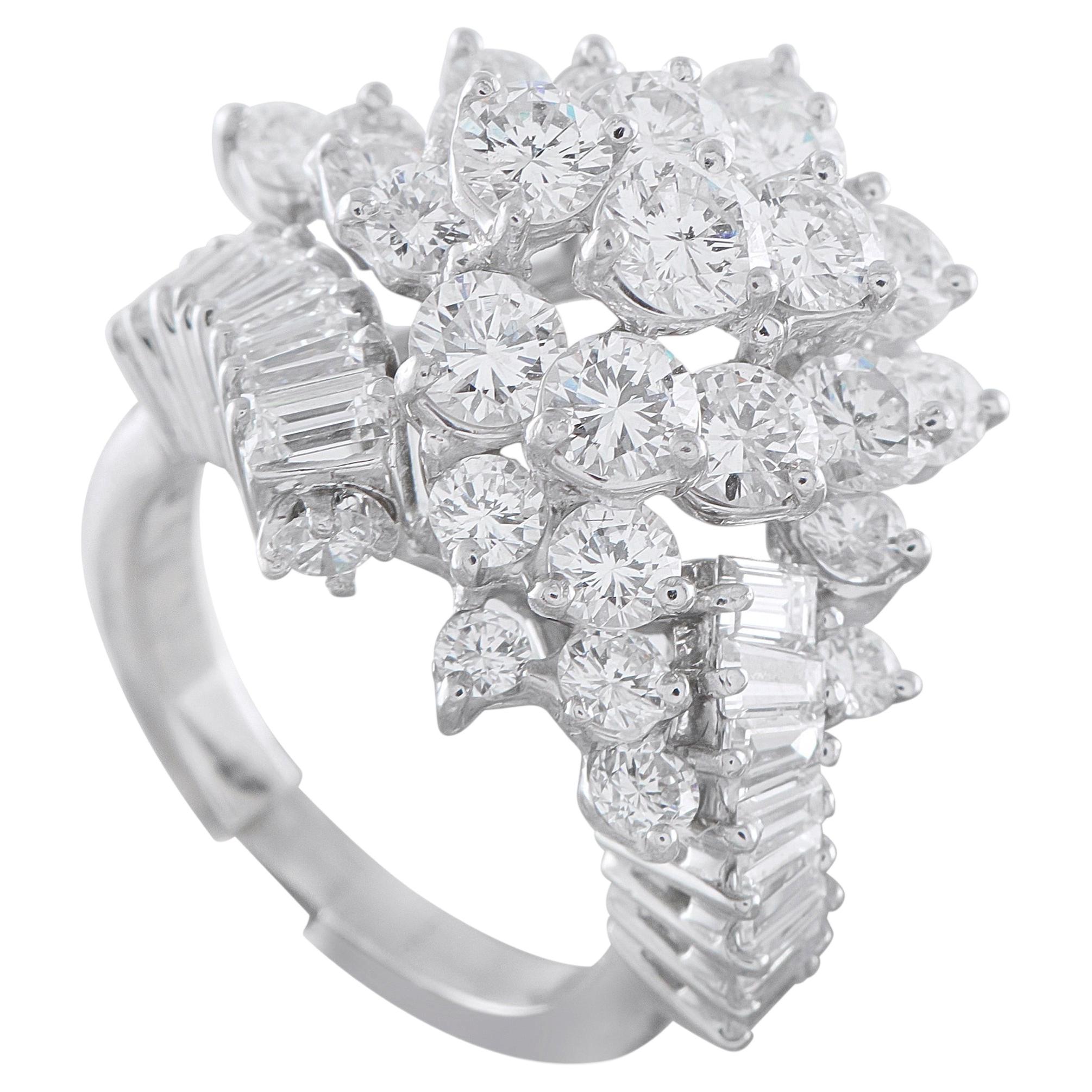 18K Weißgold 2,50ct Diamant Ring MF26-050626