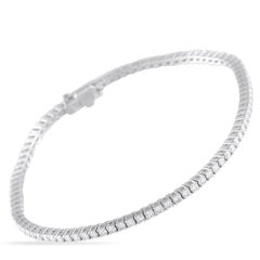 18K Weißgold 2,65ct Diamant-Tennis-Armband MF06-072225