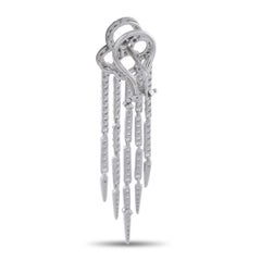 18K Weißgold 3,20ct Diamant Ohrringe MF20-040826