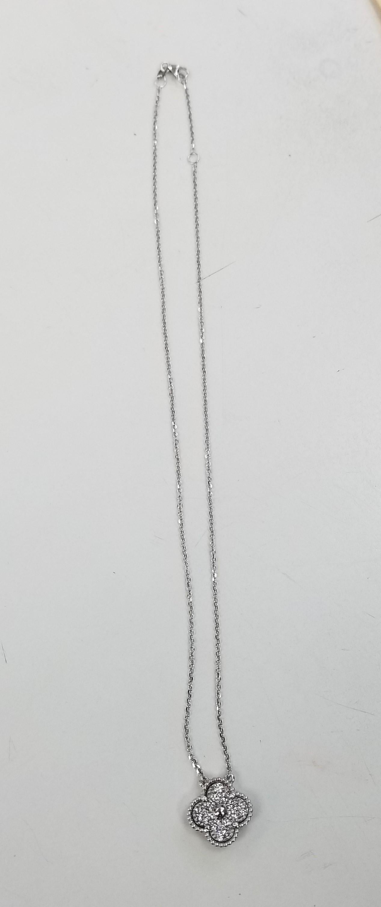 Contemporaneo Ciondolo con diamante 