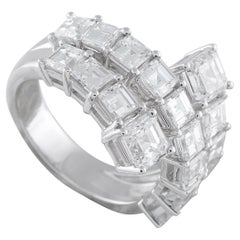 18K Weißgold 4,88ct Diamant Ring ALR-19059-1