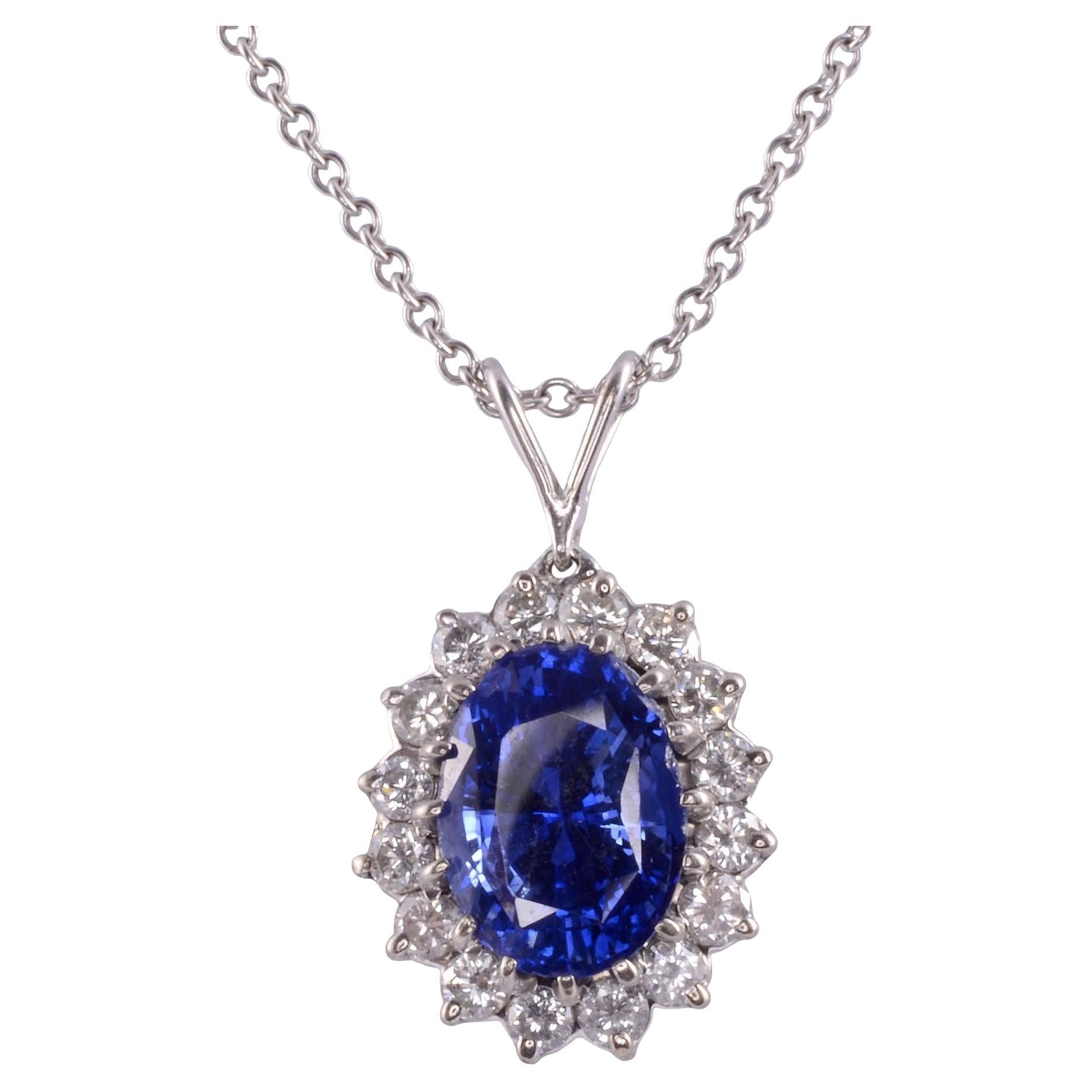 Collar Colgante Zafiro 6,50 Quilates en venta