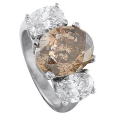 18K White Gold 6.70ct Diamond Ring MF08-021026