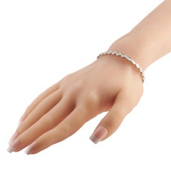 Bracciale con diamanti in oro bianco 18 carati da 7,25 carati ALB-18558-2