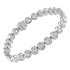 Bracelet en or blanc 18K 9.0ct diamant ALB19674-1